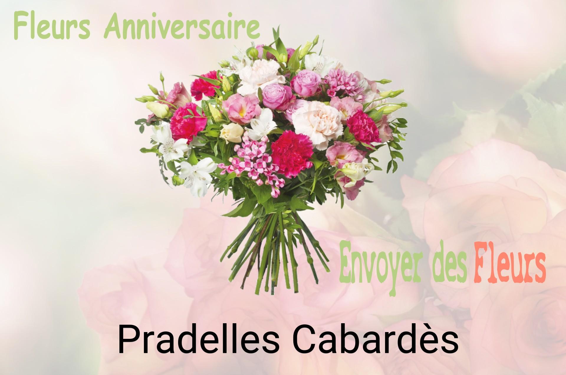 Bouquet de fleurs d’anniversaire livré à Pradelles-Cabardès
