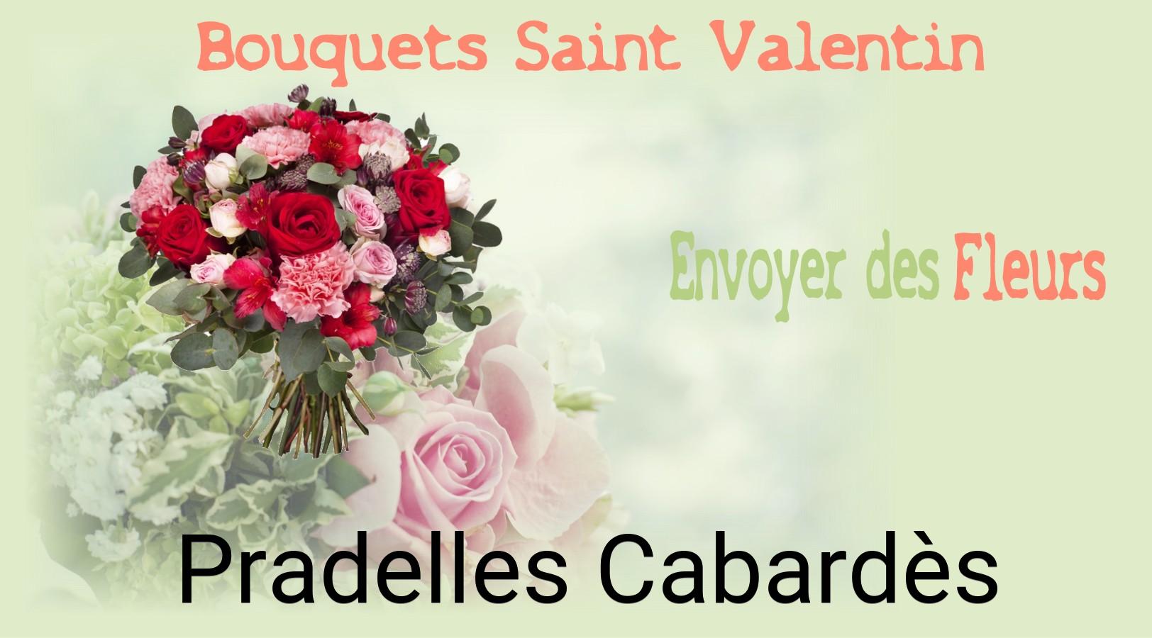 Roses de Saint-Valentin livrées à Pradelles-Cabardès